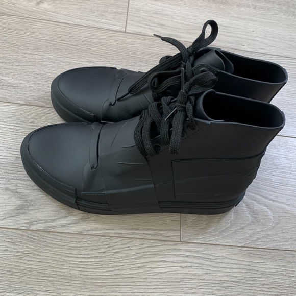 Melissa Black Crew High Top Sneakers - Picture 5 of 12